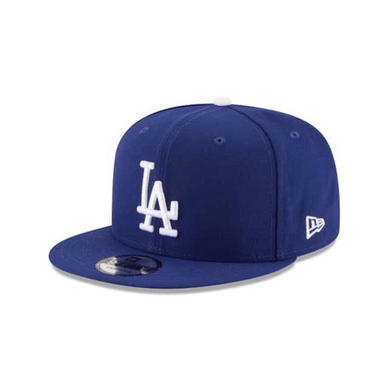 MLB Los Angeles Dodgers Team Color Basic 9Fifty Snapback (AGI3755) - Blue New Era Caps